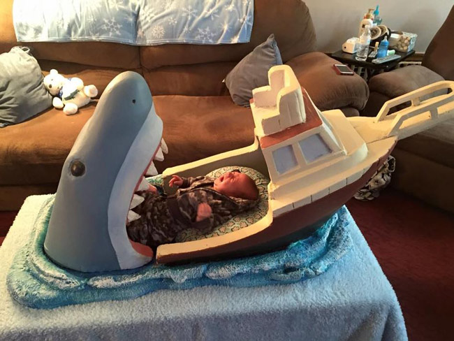 We're gonna need a bigger crib