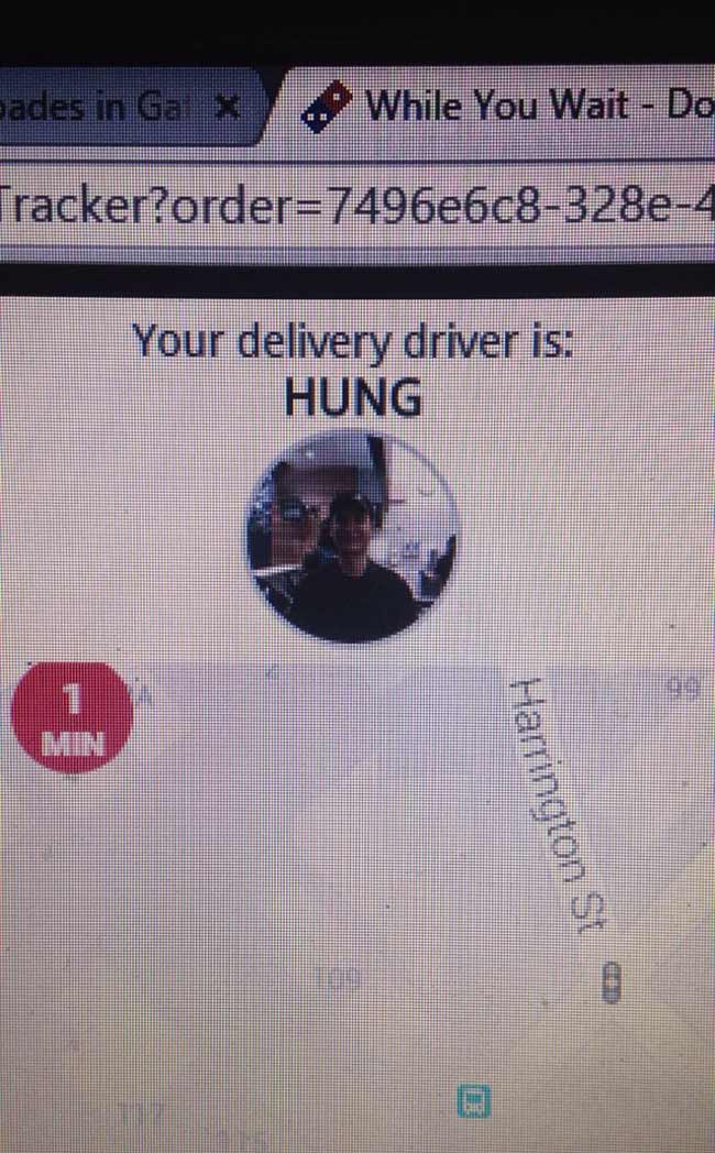 Just the way I like my delivery drivers