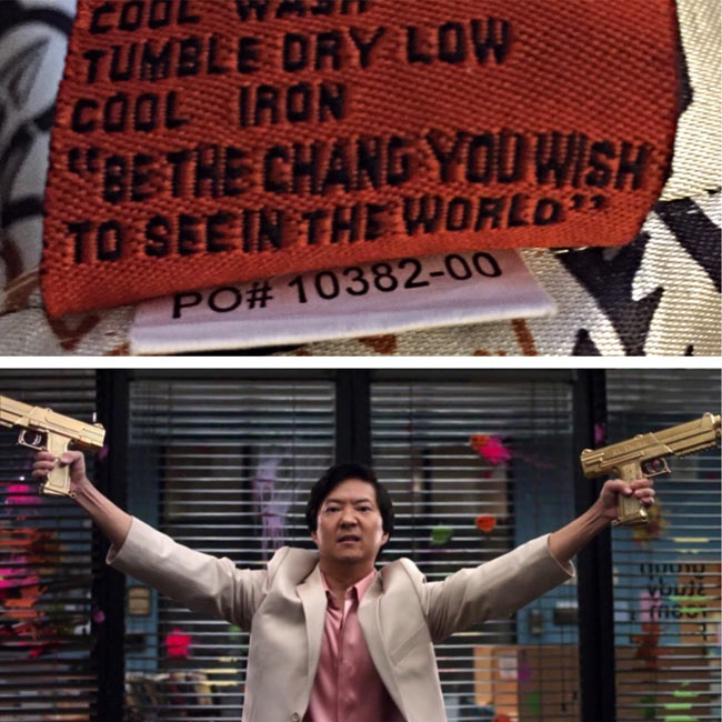 Be the "chang" you wish to see in the world