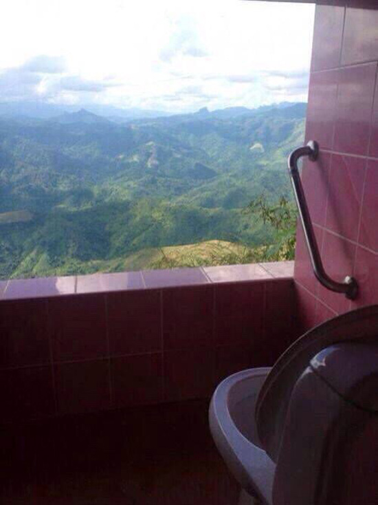 Best View From a Toilet