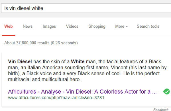 I asked google a very simple question. I did not get the answer I expected.