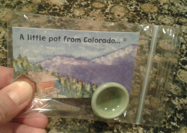 A little pot from Colorado