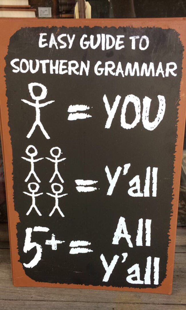 Southern Grammar 101