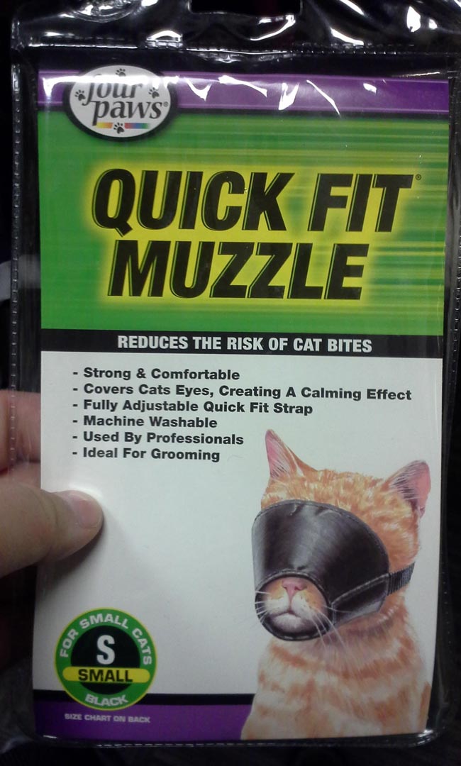 Want your cat to enjoy bondage as much as you?
