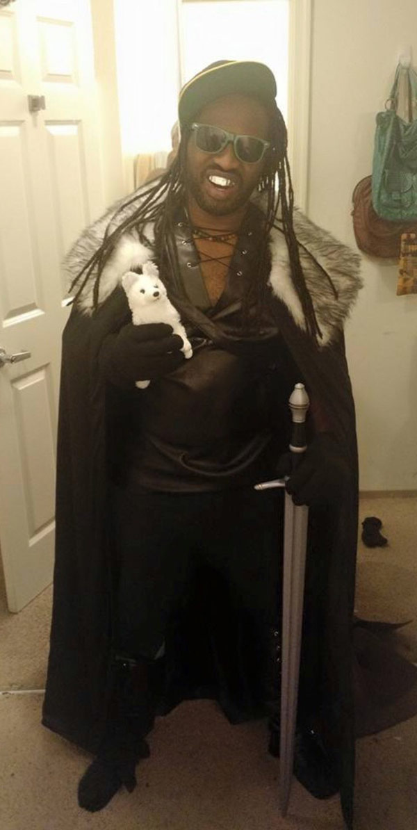 A friend of mine went as Lil Jon Snow this Halloween