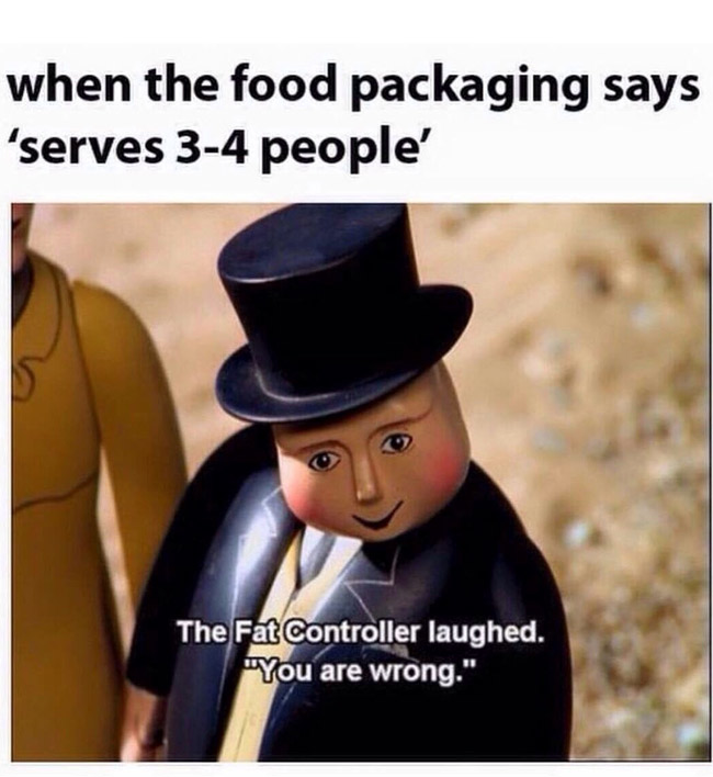 The Fat controller has the right mindset...