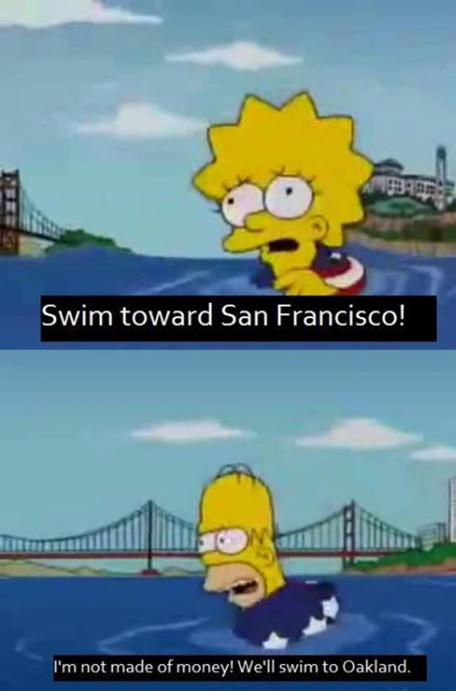 The Simpsons gets it