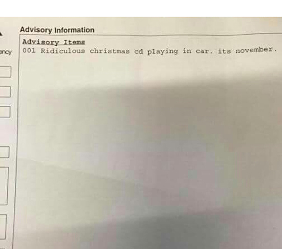 In the UK, automobiles are required to have a yearly test by a certified mechanic. I think this advisory note was probably fair enough