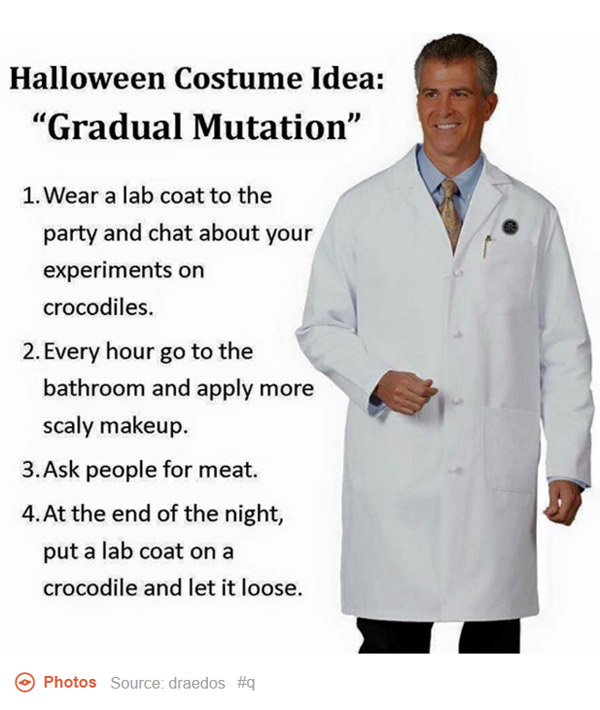 Great costume idea