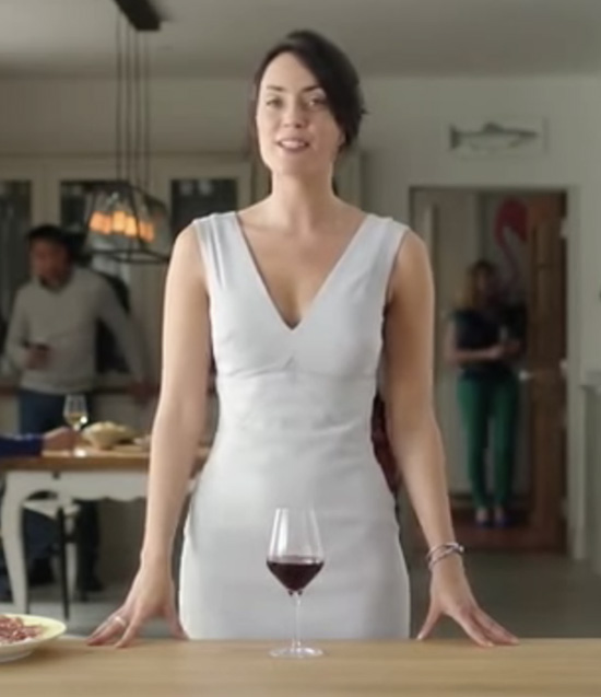 An Australian wine company's ad - "Some say you can almost taste the bush."