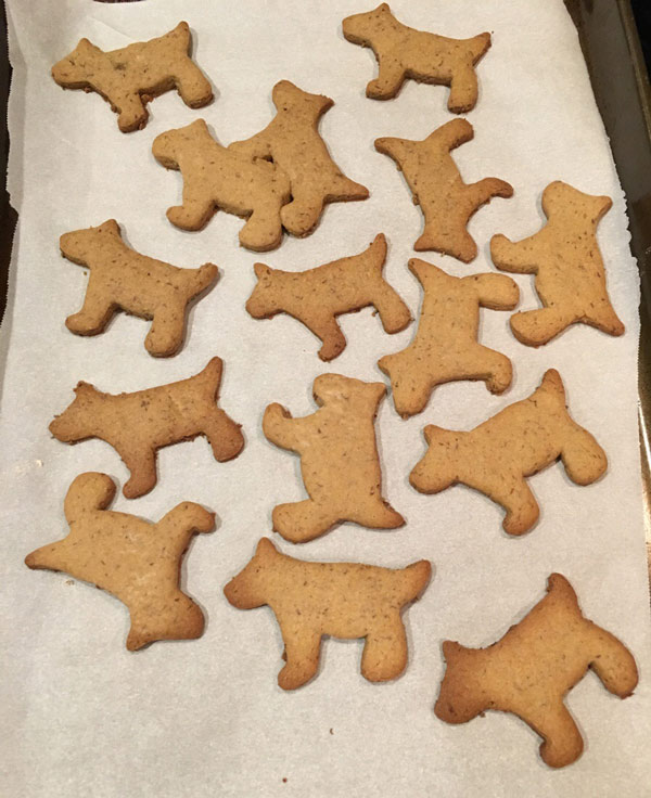 Husband "helped" me bake cookies