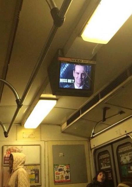 Someone hacked the infoscreens in ukrainian subway