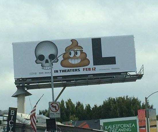 "Yeah...could you give me a ticket to "Skull Poop L"?"