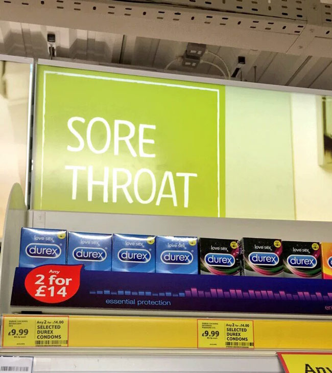 Sore throat?