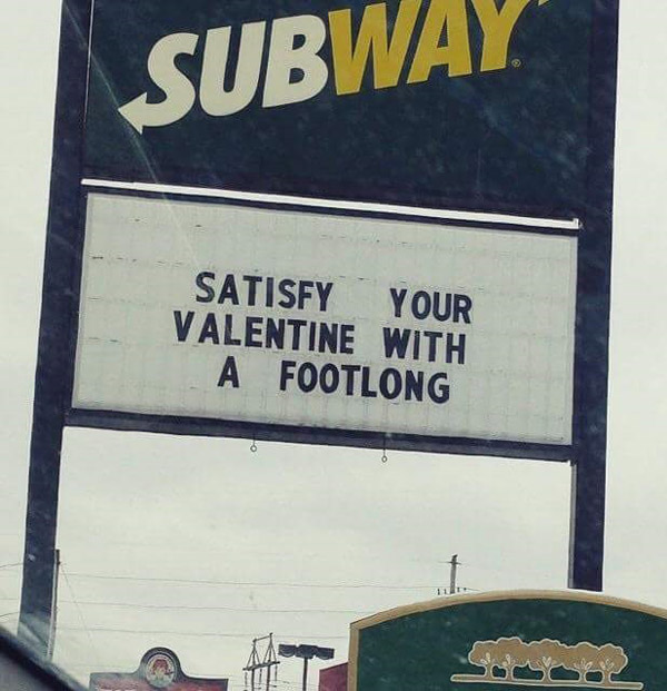 Oh Subway...