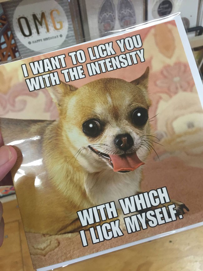 Finally picked out my Valentines day card!