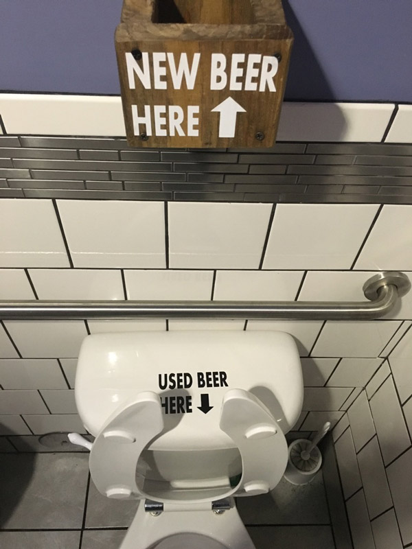 My local brewery's bathroom