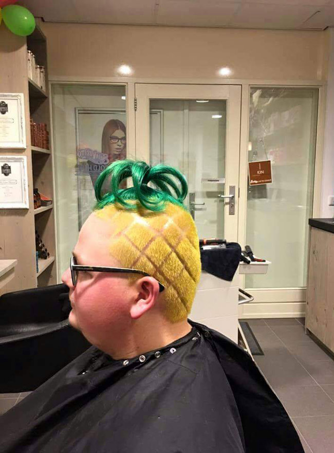 They said I could become anything. So I became a pineapple