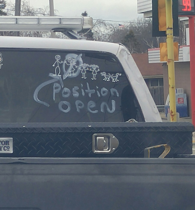 Saw this in front of me today