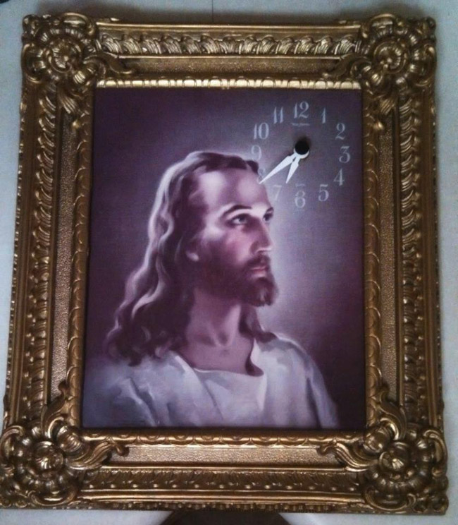 Jesus, would you look at the time?