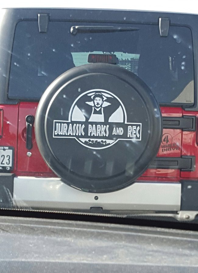 Saw this while stuck in traffic