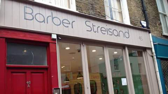 Barber Streisand - Punny Shop Names