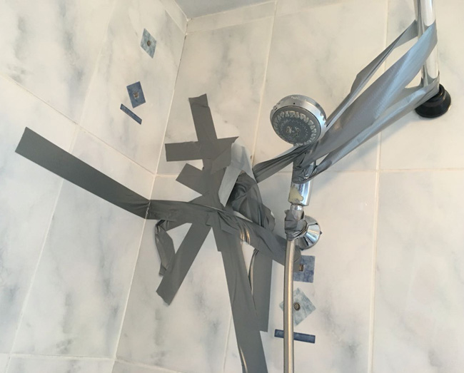 GF asked me to fix the shower
