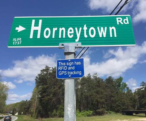 For decades, kids have been stealing this street sign. Check mate punks!