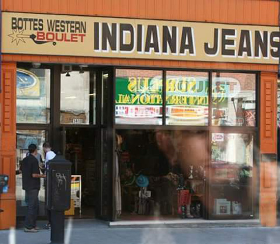 Indiana Jeans - Punny Shop Names