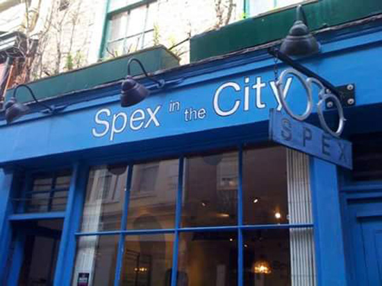 Spex in the City - Punny Shop Names