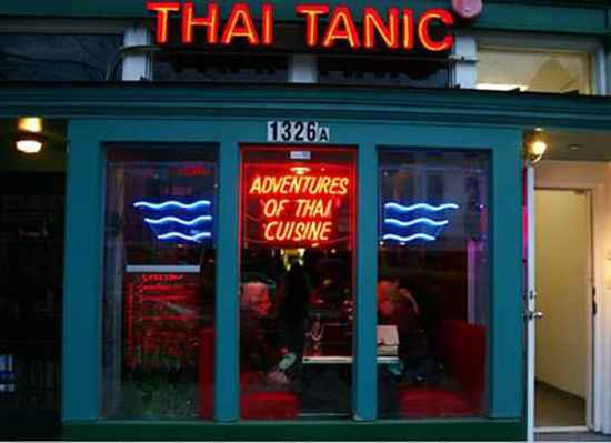 Thai Tanic - Punny Shop Names