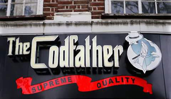 The Cod Father - Punny Shop Names