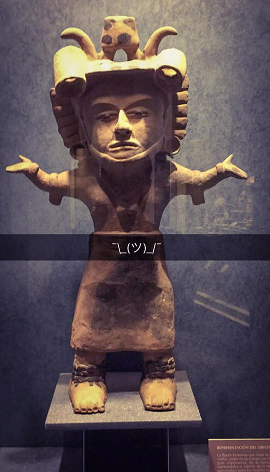 Went to the Museum of Anthropology today and I can't unsee