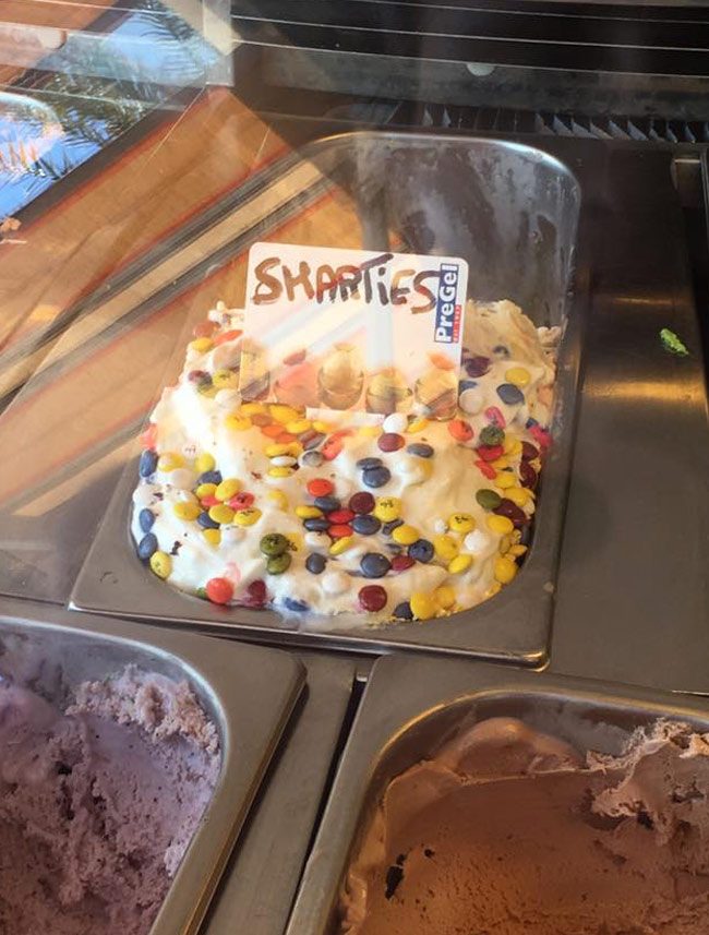 Have they taken ice cream flavors too far?