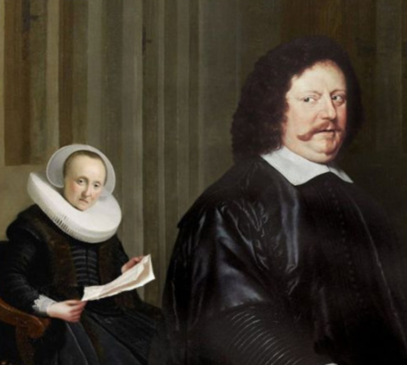 "Wife Discovers Browser History," unknown artist, c. 1586