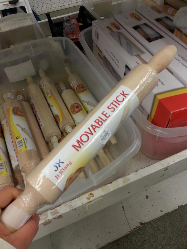 Who needs a rolling pin when you can buy a movable stick