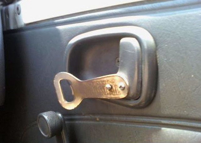 Can Opener Door Handle - DIY car repairs & upgrades