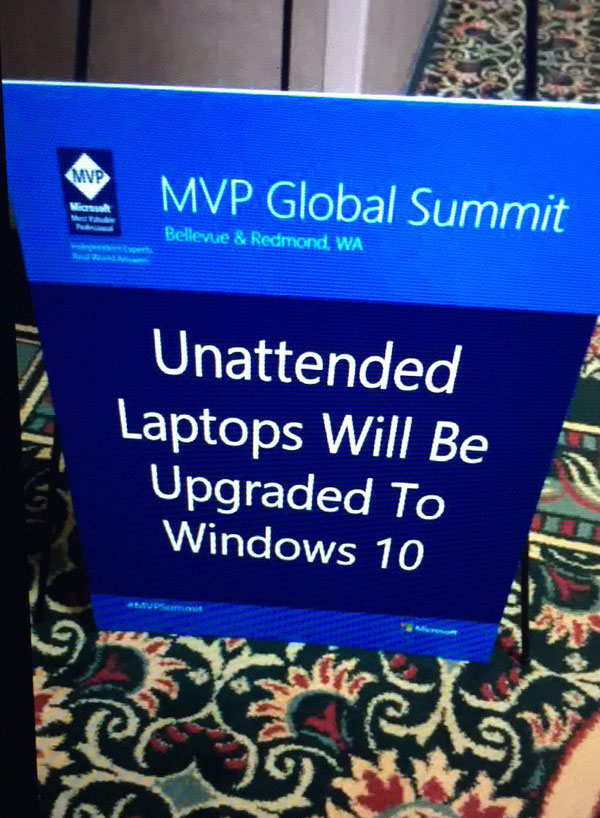 Wow Microsoft is really getting aggressive with their windows 10 upgrades