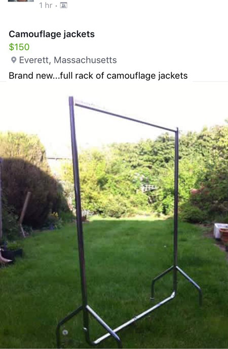 Guy on my local online yard sale just posted this