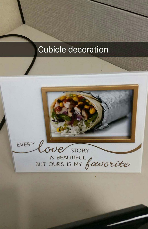 My co-workers have been bugging me about my "boring" cubicle, so I decorated