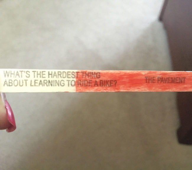 Popsicles, teaching us the hard facts of life