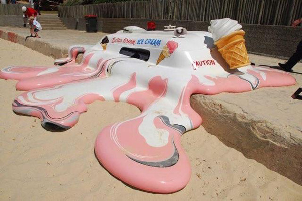 The heat's getting ridiculous
