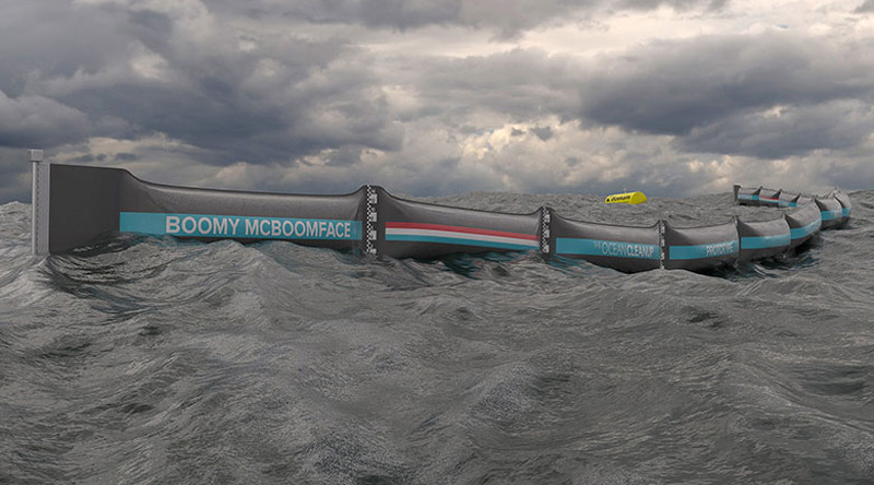The plastic waste filter that they deployed in the North Sea has a special name...