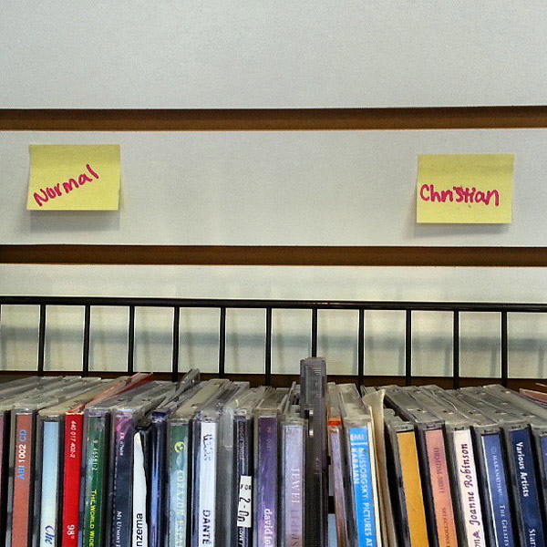 Our local second hand store has simplified all known musical categories in existence
