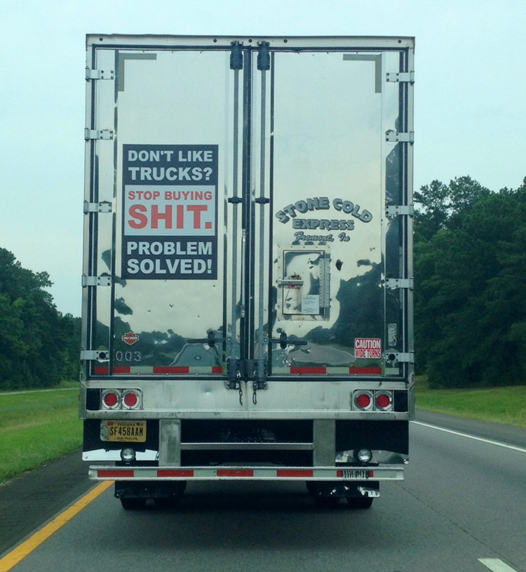 Don't like trucks
