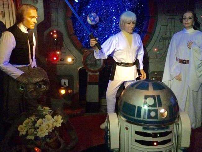 I'm not sure if the curators of the Barcelona Wax Museum have actually seen Star Wars