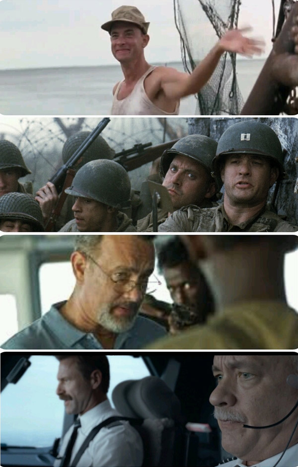 Every few years Tom Hanks plays a slightly more serious Captain