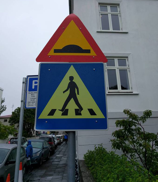 I guess alien abductions are a concern in Reykjavik