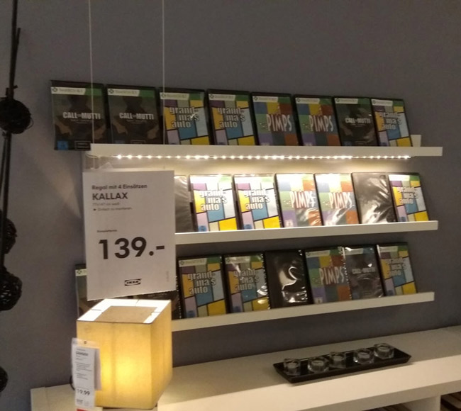 Some interesting games and DVDs at IKEA