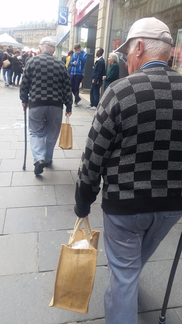 Spotted a glitch in the Matrix today..